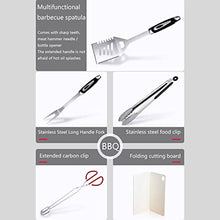 29Pcs Stainless Steel Grilling Kit, BBQ Tools Set with Portable Compact Carry Case, Grill Accessories, Grill Accessories for Travel, Picnics, Rvs, Camping, BBQ,
