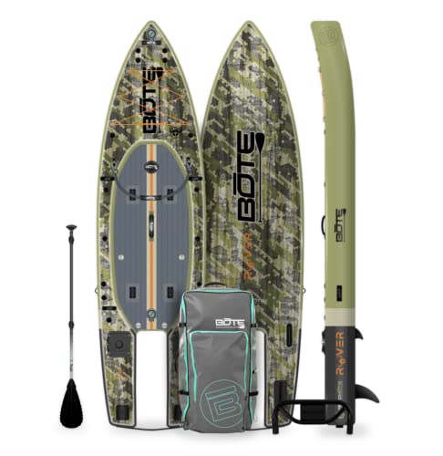 BOTE Rover Aero 12'6" Inflatable Skiff SUP Apex Compatible Verge Camo