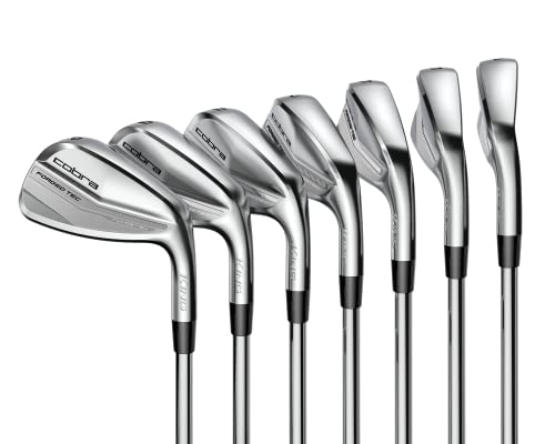 Cobra Golf 2022 King Forged Tec Iron Set Satin Chrome