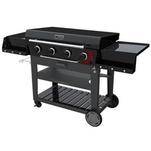 Charbroil 36" Performance Series Deluxe Propane Gas Griddle with Cart 4 Burner Flat Top Grill, Black - 463285924