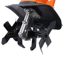 Electric Tiller Rotavator and Cultivator for Garden - Powerful 1050W for Ground Preparation | 32cm Cultivating Width, 22cm Depth Garden Tiller Cultivator Rotovator