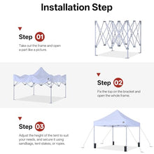 ABCCANOPY Aluminum Octagon Tent 10x10 Commercial 600D Canopy White