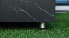 AMS Fire Pit | Sofia Marble Porcelain Fire Table | Propane 17'' H x 39'' W x 39'' D