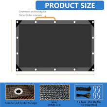 Shade Cloth for Garden Plants 90% Sunblock Shade Neting for Outdoor Garden Bed Neting Mesh Pergola Patio Lawn Sun Cloth for Dog Kennel Cover Chicken Coop, 50 x 75 FT, Black