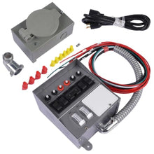 Transfer Switch Kit 30 Amp 6 Circuit 7500 Watts Compatible with Generators