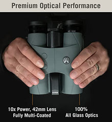 ASTRA OPTIX HBX1600B 10x42 Laser Rangefinder Binocular Green/Black