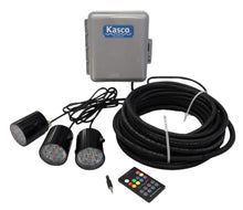 Kasco 1HP J Series Fountain w/ RGBC5 LED Lights, 120V, 100ft Power Cord