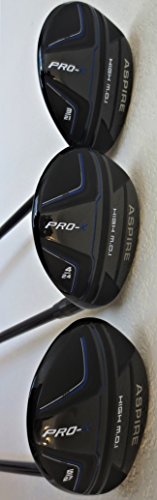Unknown Mens Complete Golf Set - Custom Made Tall Men Forged Ti Clubs Black