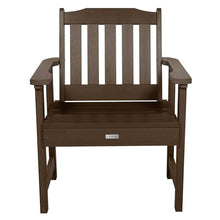 highwood AD-KITCHGL2-ACE Lehigh 2 Garden Chairs with 1 Square Side Table, 3-Piece Set, Weathered Acorn