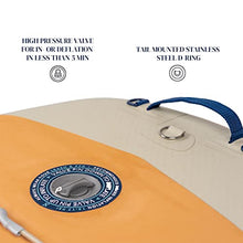 ISLE Sportsman Inflatable Fishing Stand Up Paddle Board Moss/Sun