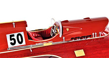 Old Modern Handicrafts Ferrari Hydroplane Wooden Model Medium Red