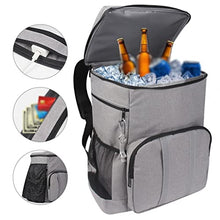 Outdoor Insulated Backpack for Camping, 20L Fresh and Refrigerated Ice Pack, Picnic Bag