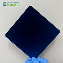 Mcrystalline Solar Cell Non-Metallization Precursers Before-Screen Printing M10 G12 G12R TOPCon Blue Cell Wafer 300 pcs (300pcs, 210 * 182mm)