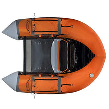 Outcast Sporting Gear Super Fat Cat Still Water Fishing Float Tube Gray/Orange