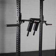 Titan Fitness Rackable Safety Squat Olympic Bar 1,500 LB Shoulder and Arm Pads Balanced Camber Design