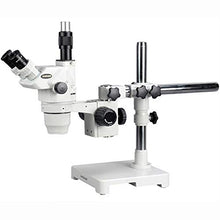 AmScope Professional Trinocular Stereo Zoom Microscope 2X-45X Clear