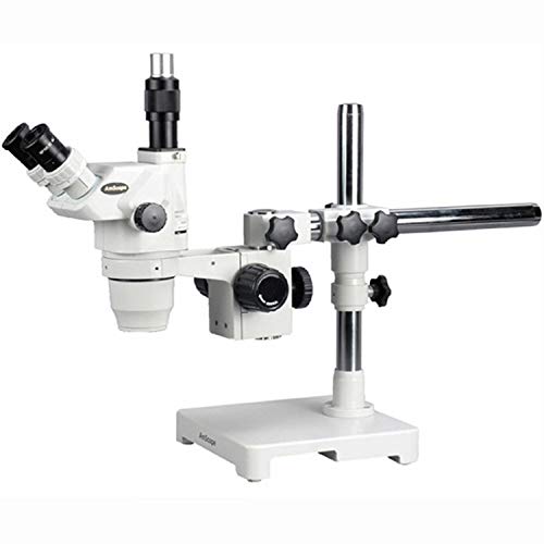 AmScope Professional Trinocular Stereo Zoom Microscope 2X-45X Clear