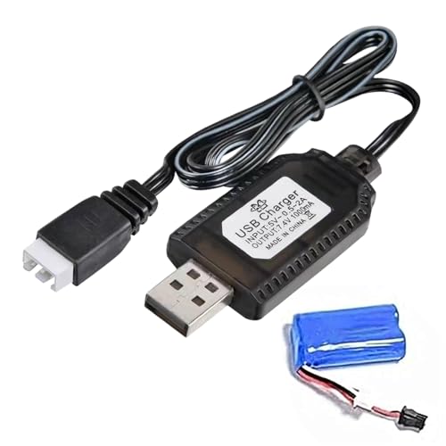 ZADIKO Drone Battery Charger 7.4V 1000mA SM-3P