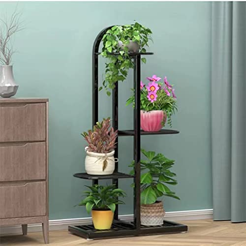 TBNLASS Plant Stand Iron Flower Pot Holder Shelves Planter Rack Storage Organizer Display