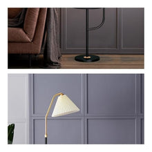 LUYOUBOZHU Floor Lamp Nordic Floor Lamp Sofa Side Table, Minimalist Bedside Lighting for Living Room
