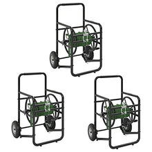 Suncast Professional Portable Hose Reel Cart 200 Foot Black