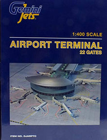 Daron Gemini Jets Airport Terminal 1:400 Double Rotunda 22 Gates Multicolour
