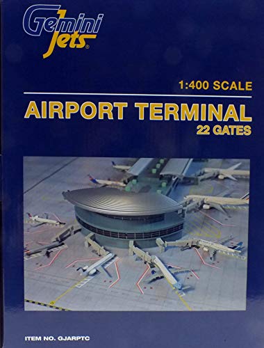 Daron Gemini Jets Airport Terminal 1:400 Double Rotunda 22 Gates Multicolour