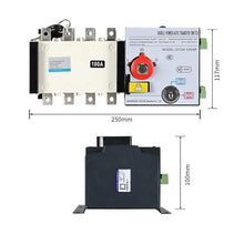Huayong Double Power Automatic Transfer Switch GCQ4 Isolated PC-Level Generator Switch fire-Fighting Dual Power Automatic Transfer Switch(4P3200A)