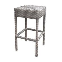 Afuera Living 7-Piece Patio Bar Table Set with Backless Barstools