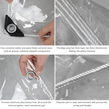 ZSLNHHZJ Freezer Room PVC Strip Curtain Outdoor Curtains Waterproof Clear Vinyl Tarp Outdoor All Weather Protect Smooth Cloth Surface