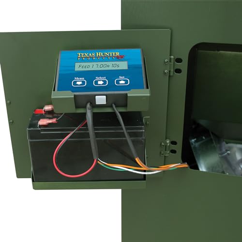 Texas Hunter Products Directional Fish Feeder 70 lb Capacity Model DF125DL