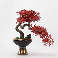 Artificial Bonsai Simulation Bonsai Tree Indoor Artificial Bonsai Trees Home Living Room Lobby Hotel Desktop Decoration Welcome Pine Bonsai Plant for Home Office (Color : A)