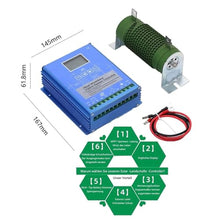12V,HYZHANHONG 10000W Renewable Energy Controller MPPT Hybrid Boost Controller for Off-Grid Wind Solar Hybrid System Hybrid Charge Controller 12V-48V