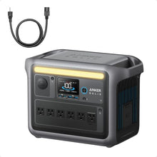 Anker SOLIX C1000 Portable Power Station with Car Charging Cable, 1,056Wh