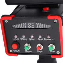 High Precision Underground Metal Detector, High Definition Metal Locator, with LCD Display, 20m Depth, 1000m Range, for Gold Silver Copper Gold Finder