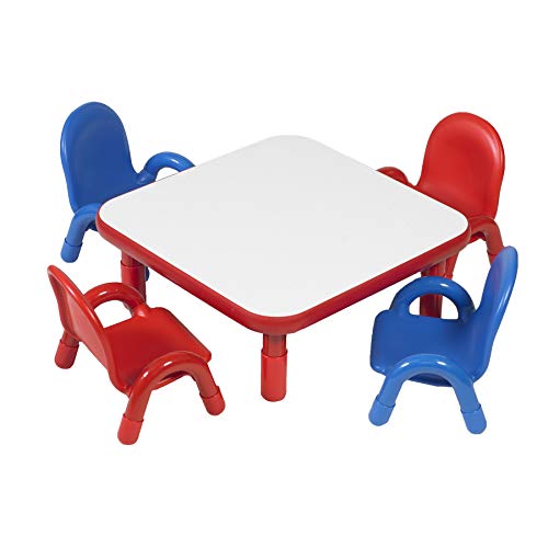 Angeles Toddler Table & Chair Set Candy Apple Red