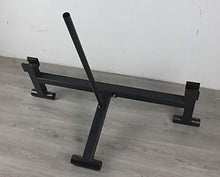 CKIDS Barbell Deadlift Bar Jack Double Grooved - Load/Unload Weight Plates, Olympic Bar for Deadlifts & Weight Training