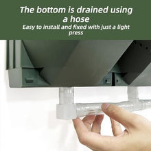 CHAGME Self Watering Vertical Pocket Garden Wall, Vertical Living Green Wall Planter Outdoor Hanging Hanging Planter Bags Wall Planting Pot for Indoor/Outdoor/Balcony-A