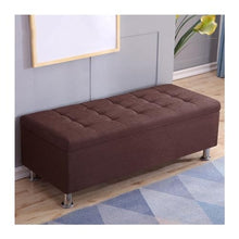 Storage Sofas Rectangular Sofa Stool Shoe Shine Stool Bedside Multifunctional Storage Stool Dressing Room Dressing Room Stools Shoes Changing Stool (Brown,80 * 40 * 40cm)