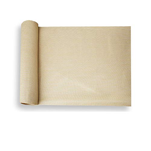 E&K Sunrise 12' x 78' Sun Shade Fabric Roll Outdoor Sun Shade Cloth Pergola Cover for Backyard Garden Patio Deck Greenhouse (Beige)