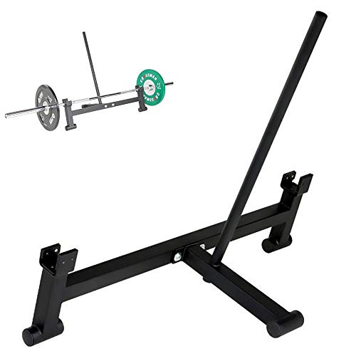 CKIDS Barbell Deadlift Bar Jack Double Grooved - Load/Unload Weight Plates, Olympic Bar for Deadlifts & Weight Training