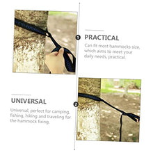 MaGiLL 3 Sets Hammock Strap Camping Hammock Ropes Chairs Outdoor Heavy Duty Hangers for Clothes Hammock Fixing Tools Hammock Tree Straps Outdoor Swing Tool Lanyard Lifts Polyester Simple