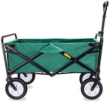 Folding Garden Trolley Cart Heavy Duty Wagon Multi-Function Shopping Cart for Outdoor Camping Beach Supermarket