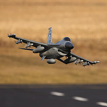 E-flite RC Airplane F-16 Falcon 80mm EDF Jet BNF Basic Gray
