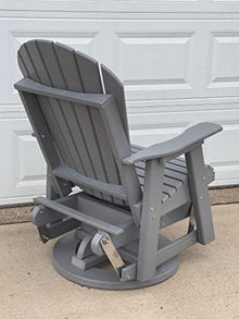 Phat Tommy Outdoor Swivel Glider Chair - Blue