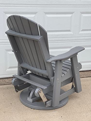 Phat Tommy Outdoor Swivel Glider Chair - Blue