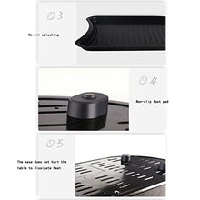 YYDS Hot Pot Large Capacity Barbecue Shabu-Roasting All-in-one Independent Temperature Control Barbecue Grill Hot Pot Shabu Grilled Electric Grill (Color : Black)