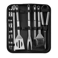 OEKFVCHVZ Barbecue Tool Set Stainless Steel Multi Functional Outdoor Combination Camping Accessories