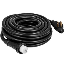 50A 50ft Generator Power Cord 14-50P to CS6364 Extension Cord Locking Ring