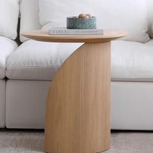 Nightstand Sofa Table 55x57cm Living Room Home Decoration Side Table, Modern Special-Shaped Creative Storage, Balcony Leisure Bedroom Bedside